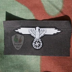 Waffen SS BEVo eagle for feldmutze or side cap High Quality