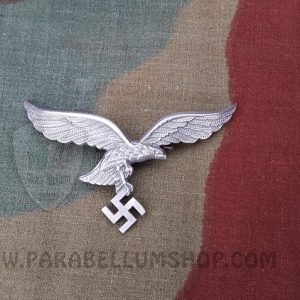 German aluminium Luftwaffe cap eagle