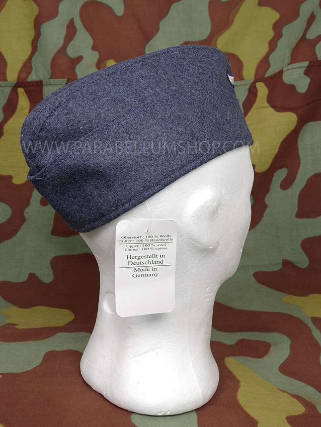 German Air Force grey/blu wool side cap Luftwaffe enlisted and NCO by Erel Robert Lubstein