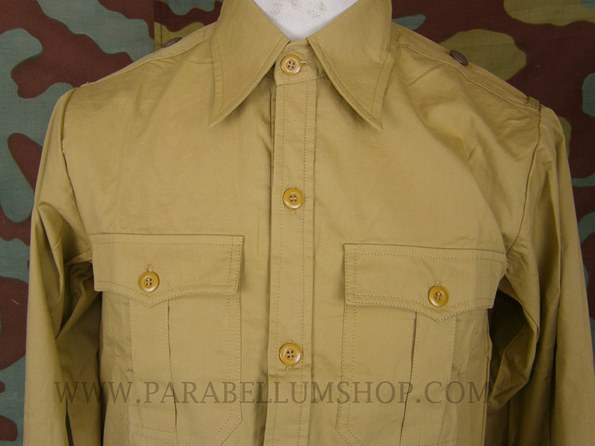 German WW2 tropical Luftwaffe shirt - Fallschirmjager