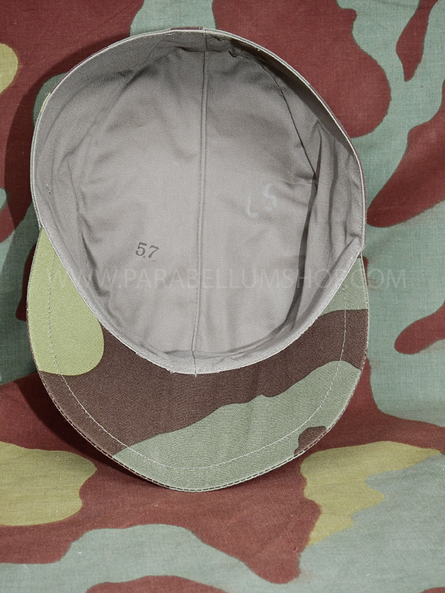 German WW2 Italian Camo M29 field cap SS and Wehrmacht