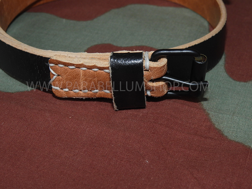 Leather strap for equipment or mess tin
