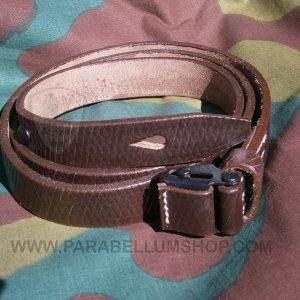 MP40 leather brown sling - Maschinenpistole 40