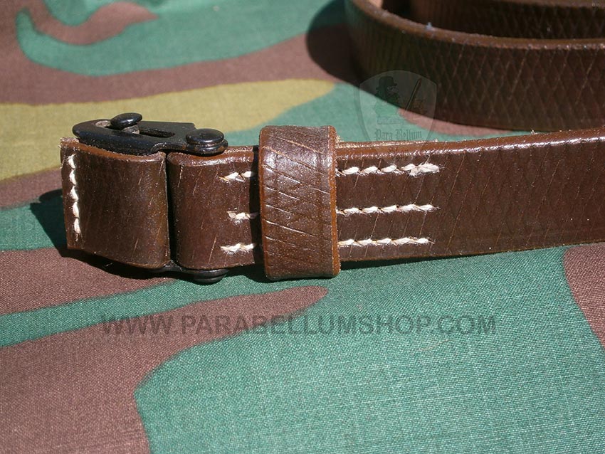 MP40 leather brown sling - Maschinenpistole 40