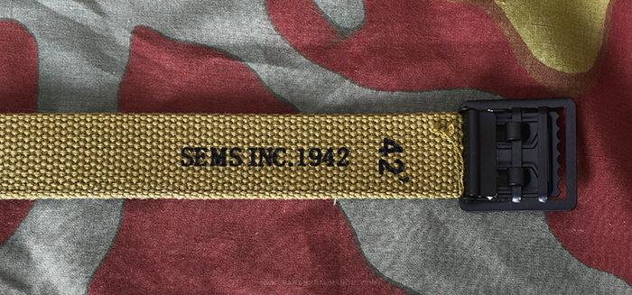 US webbing strap for trousers