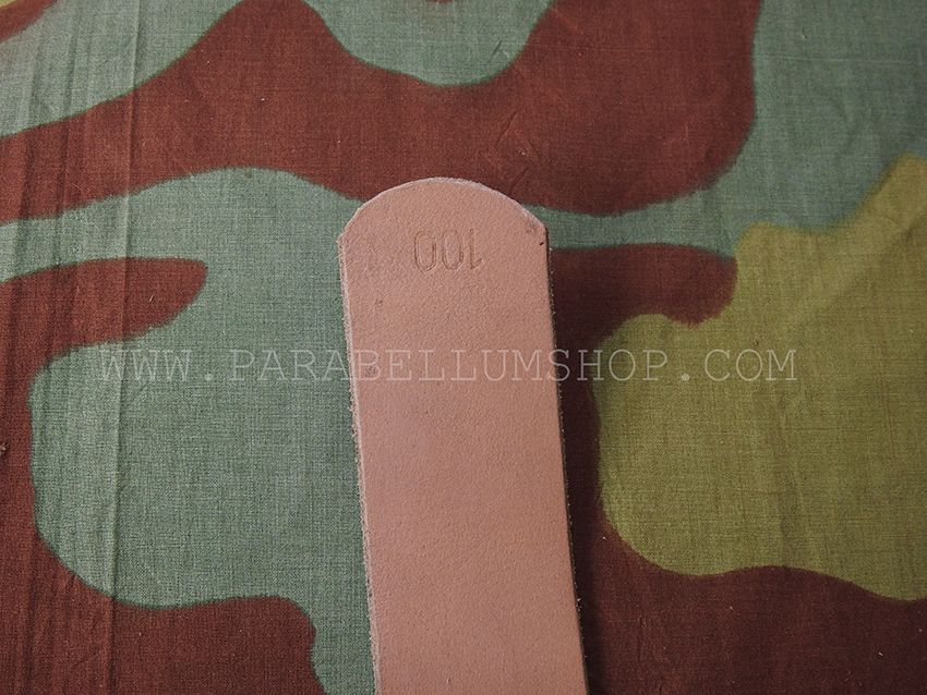 German WW2 black leather belt from original