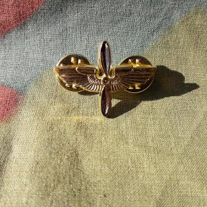 Aviation officer USAAF collar insignia
