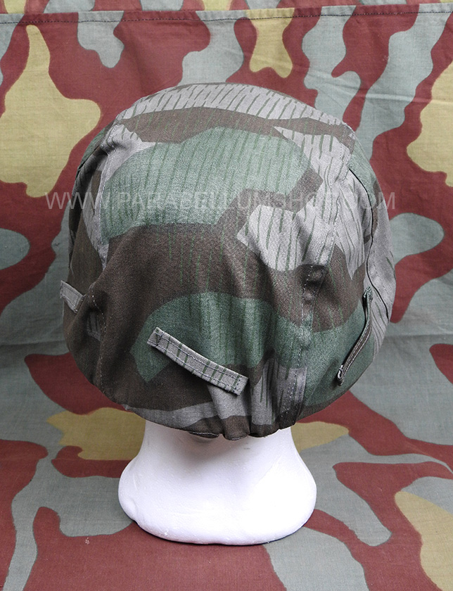 German splinter camo helmet cover