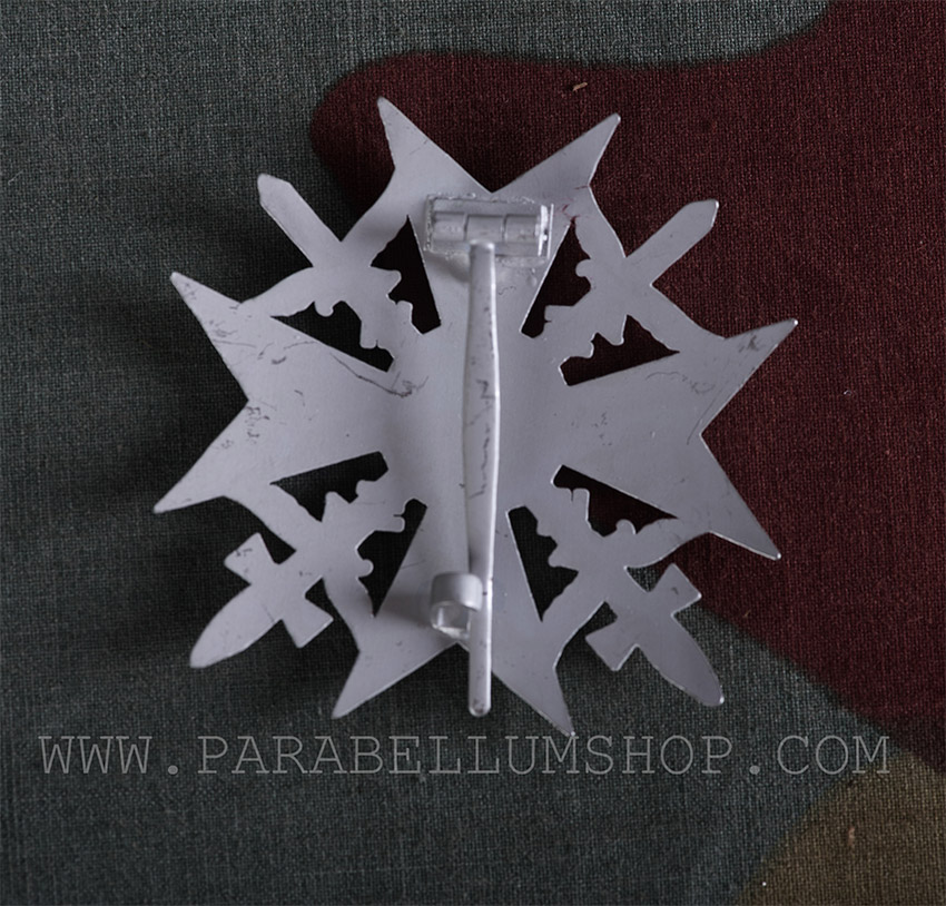 Spanish Cross Silver - Spaniekreuz mit schwertern in Silber