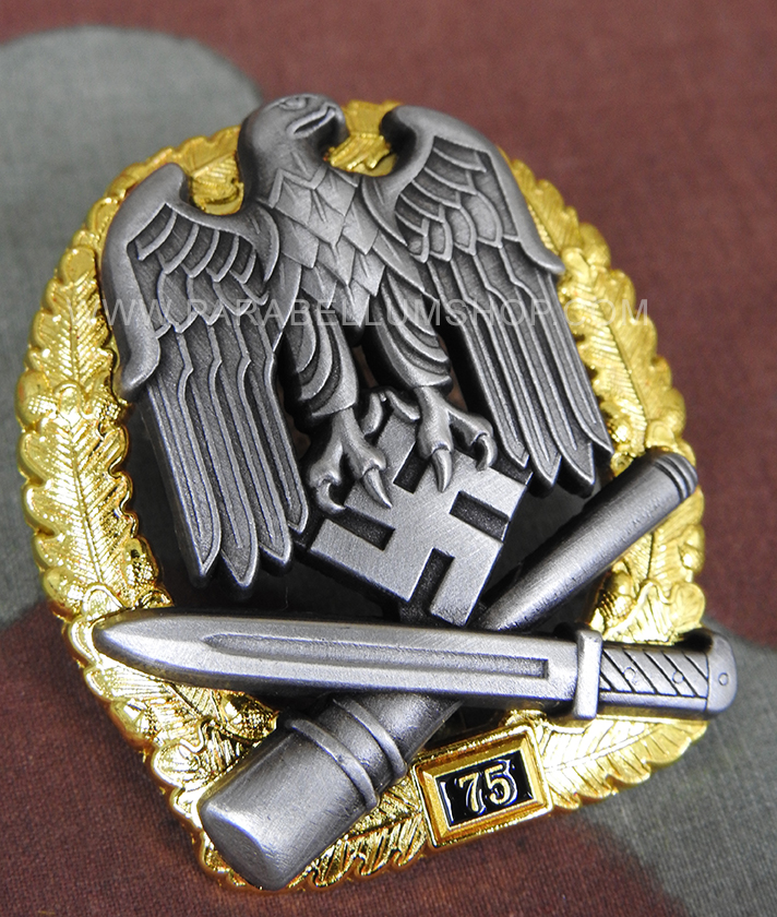 General assault badge 75