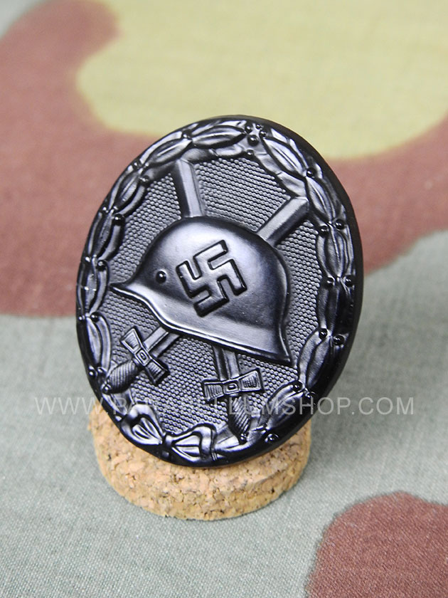 Wound Badge Black Verwundetenabzeichen in Schwarz