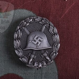 Spanish Wound Badge Silver Verwundetenabzeichen in Silber