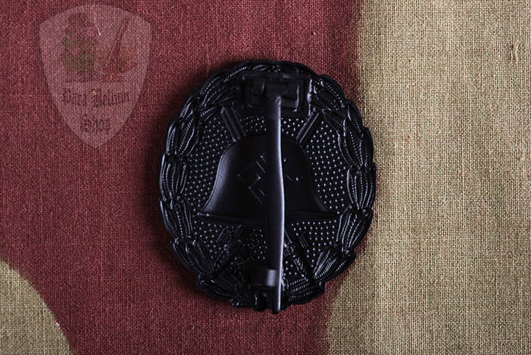Spanish Wound Badge Black Verwundetenabzeichen in Schwarz