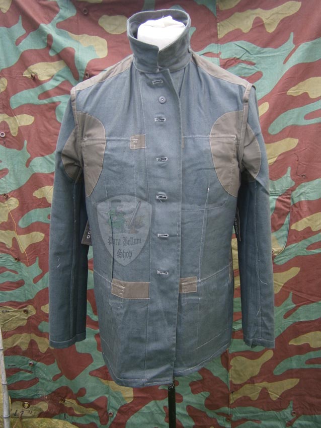 Drillich jacket M42 summer HBT NCO German uniform with insignia