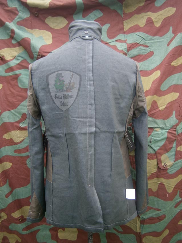 Drillich jacket M42 HBT summer German uniform with insignia Waffen SS