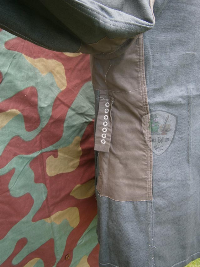 Drillich jacket M42 HBT summer German uniform with insignia Waffen SS