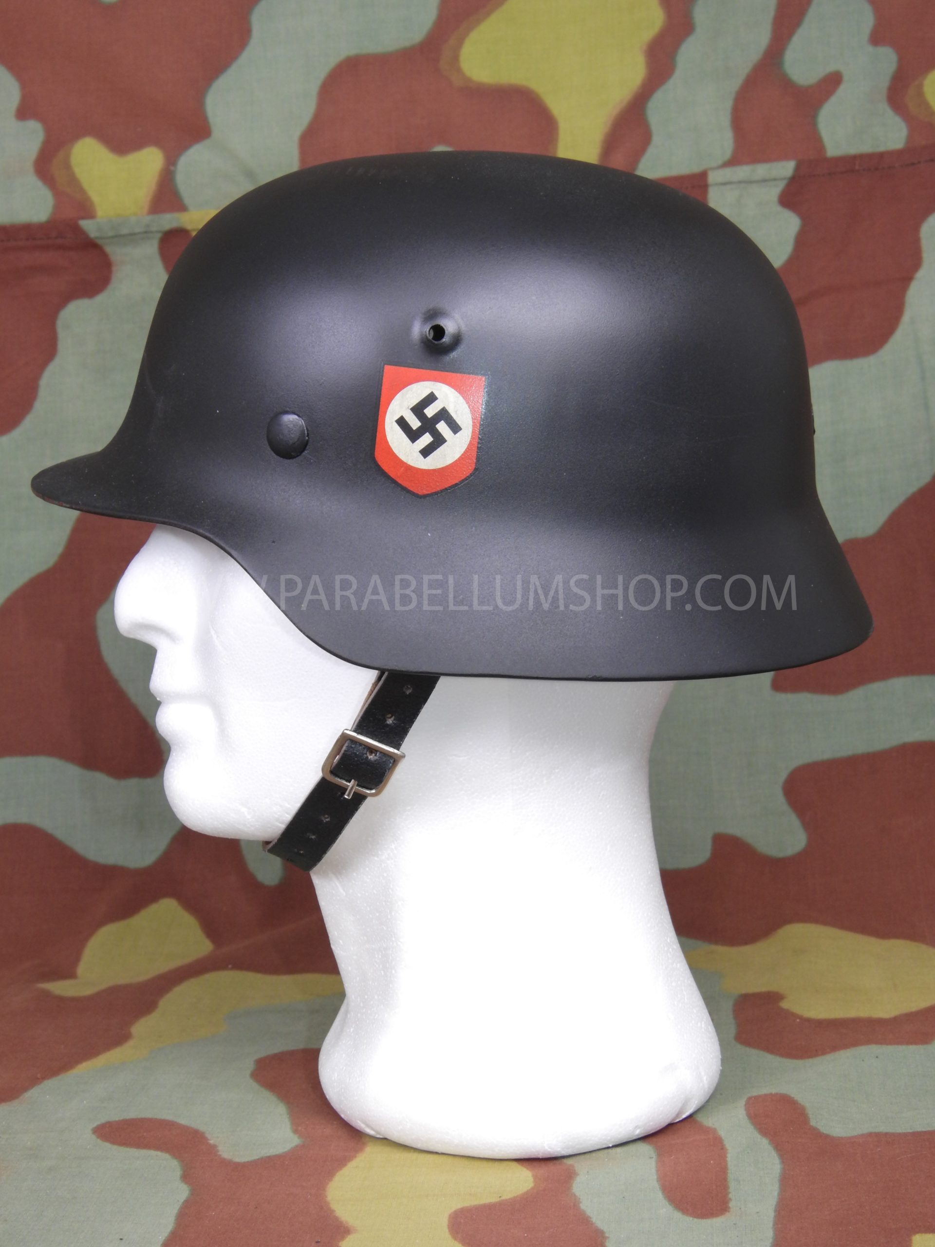 Allgemeine SS steel helmet black