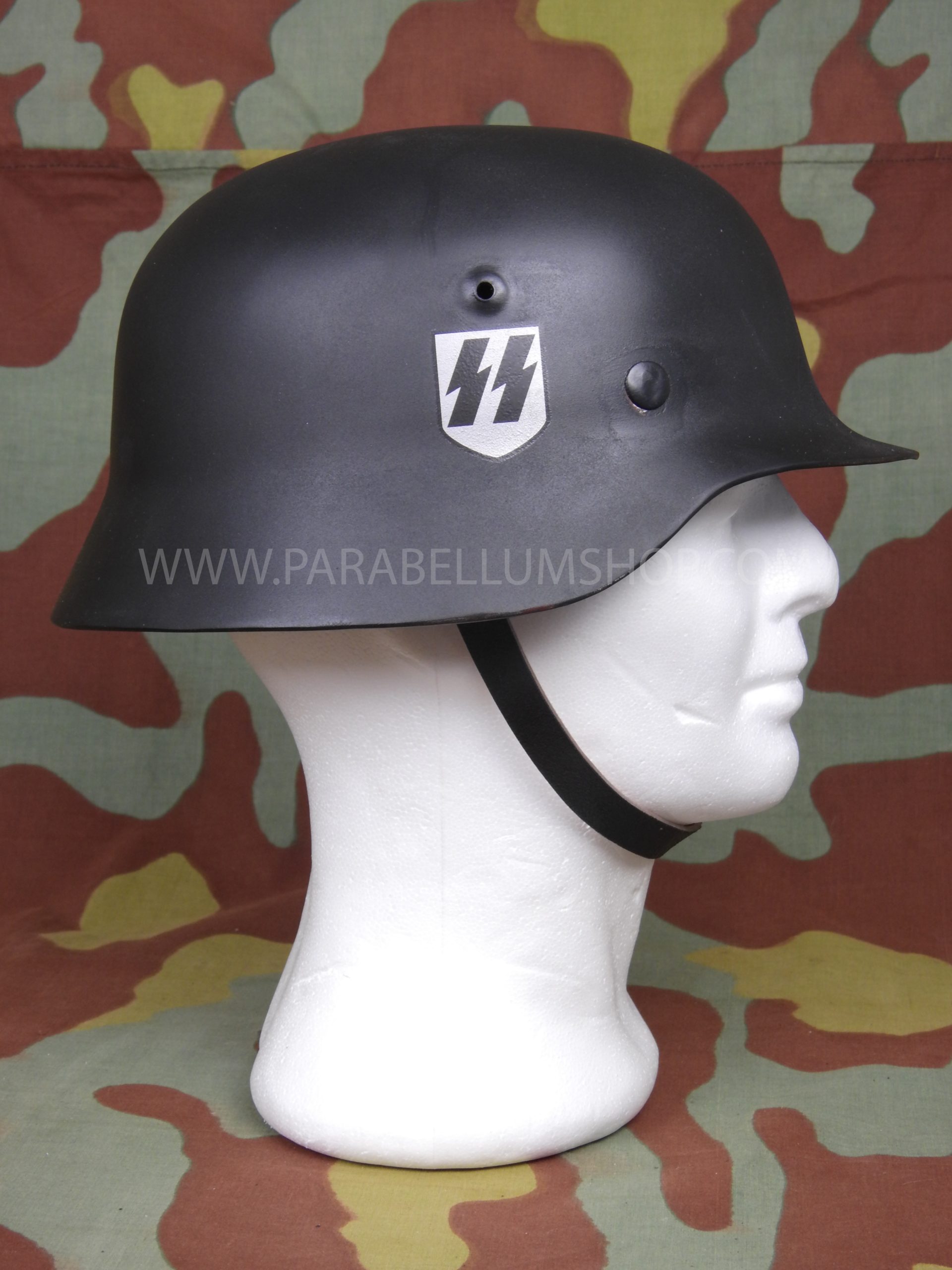 Allgemeine SS steel helmet black