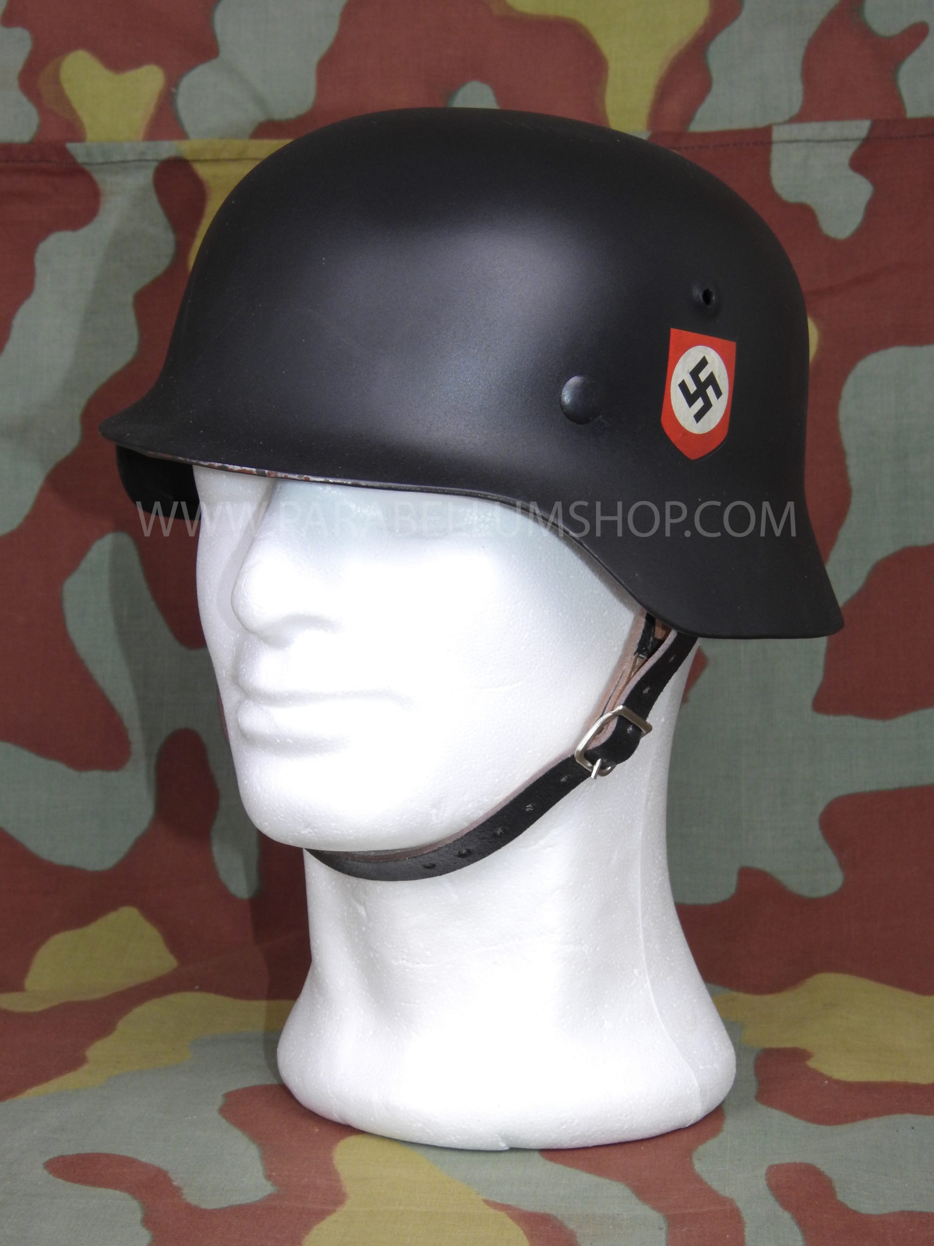 Allgemeine SS steel helmet black