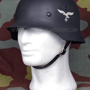 German WW2 Luftwaffe ET M40 helmet with decal - Stahlhelm M40