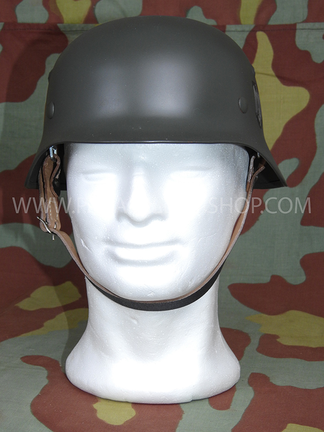 German WW2 steel helmet M40 reproduction with decal - Army -Waffen SS - Luftwaffe - Feldgendarmerie - Stahlhelm M40