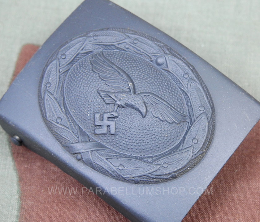 WW2 German Army blu grey steel buckle Luftwaffe High Quality