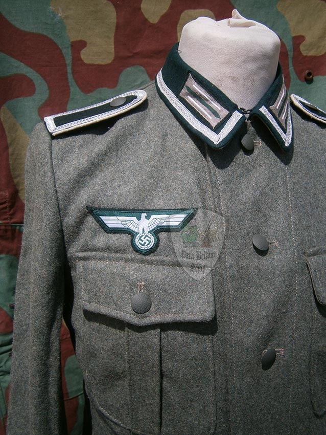 German WW2 NCO M36 field jacket tunic Heer German WW2 NCO M36 field jacket tunic Heer
