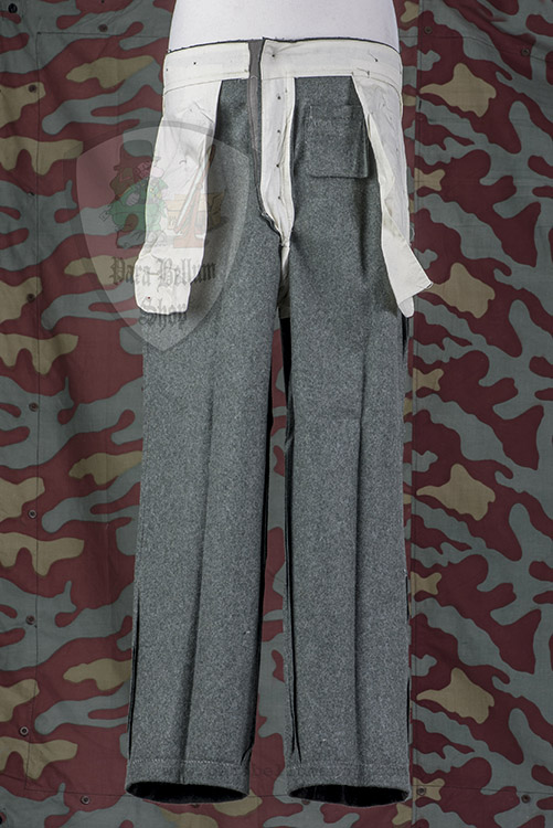 German WW2 wool field grey trousers M40 - feldhose M40