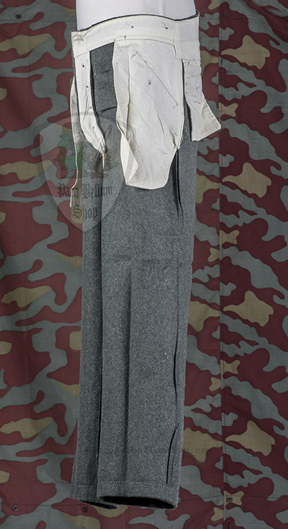 German WW2 wool field grey trousers M40 - feldhose M40