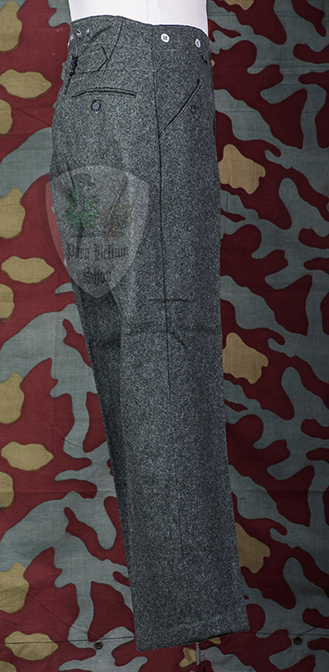 German WW2 wool field grey trousers M40 - feldhose M40