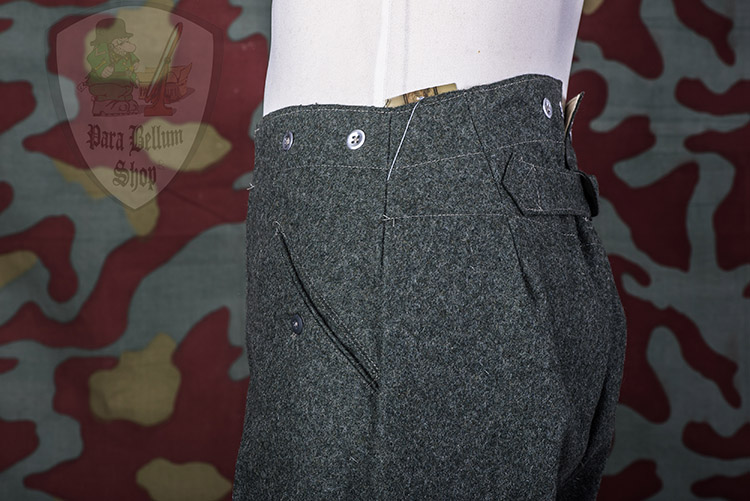 German WW2 wool field grey trousers M40 - feldhose M40