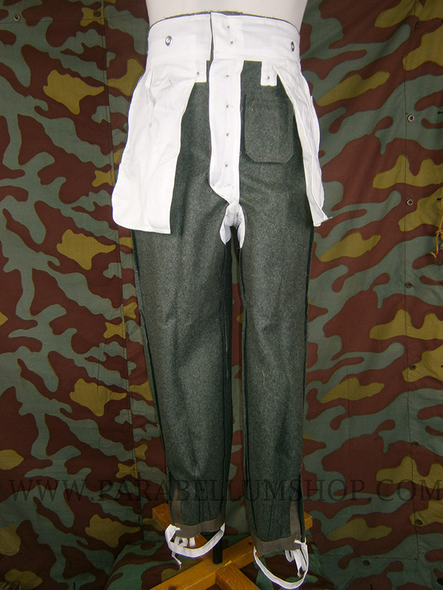 German WW2 M43 field grey wool trousers