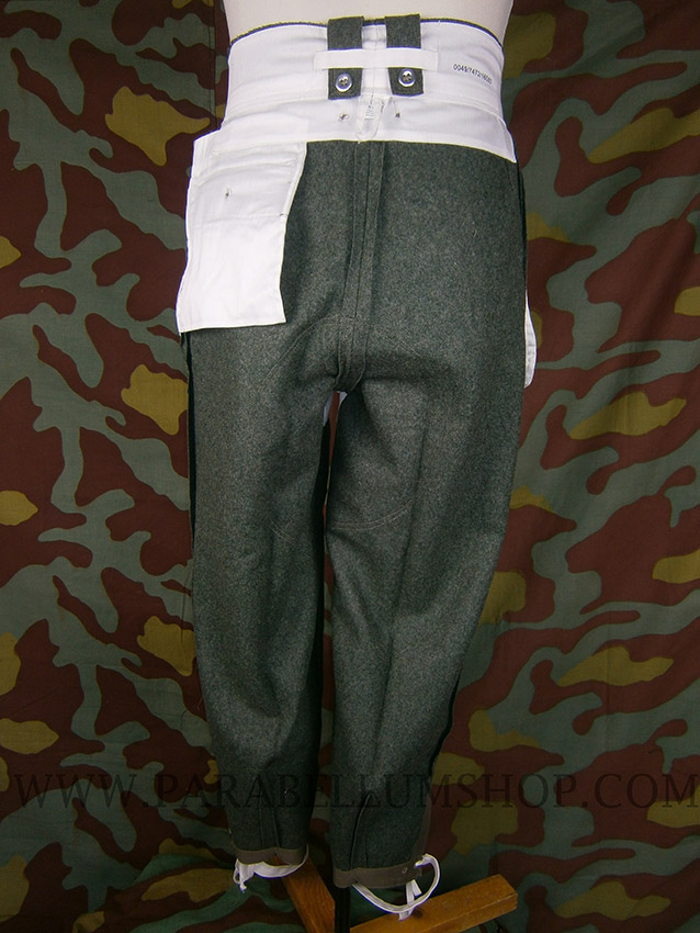 German WW2 M43 field grey wool trousers