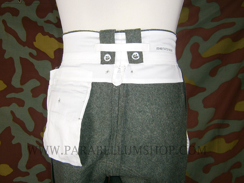 German WW2 M43 field grey wool trousers