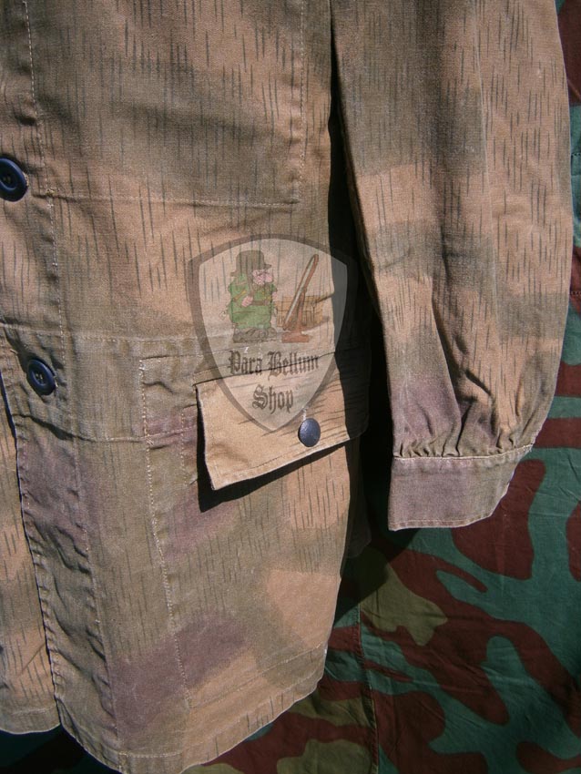 Field division tan & water 44 smock