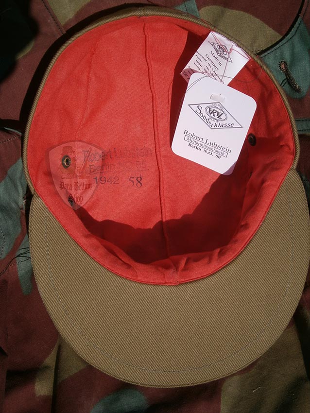 German WW2 tropical M41 field cap Heer - Erel by Robert Lubstein