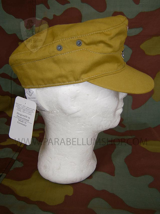 German WW2 tropical M41 field cap Luftwaffe - Erel by Robert Lubstein