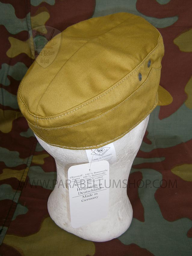 German WW2 tropical M41 field cap Luftwaffe - Erel by Robert Lubstein