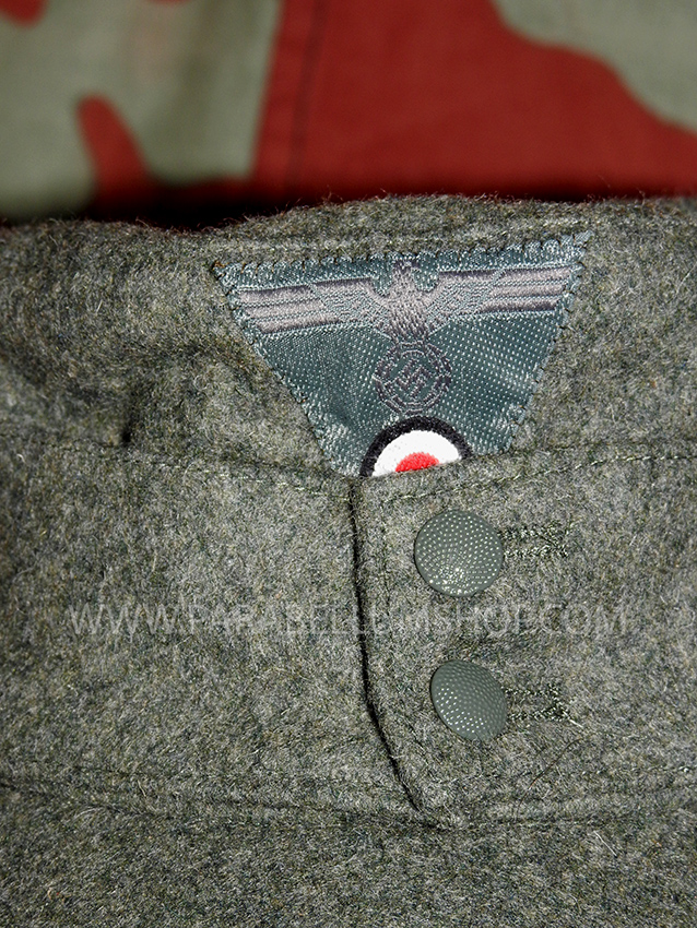 German WW2 wool M43 Army field cap Wehrmacht - Feldmutze M43 einheitsfeldmutze