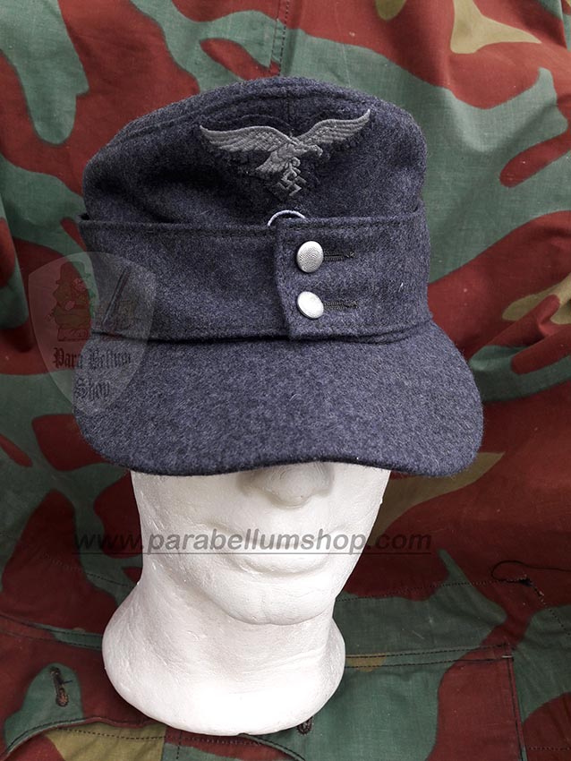 German WW2 M43 Luftwaffe field cap wool - Erel by Robert Lubstein - Made in Germany German WW2 M43 Luftwaffe field cap wool - Erel by Robert Lubstein - Made in Germany