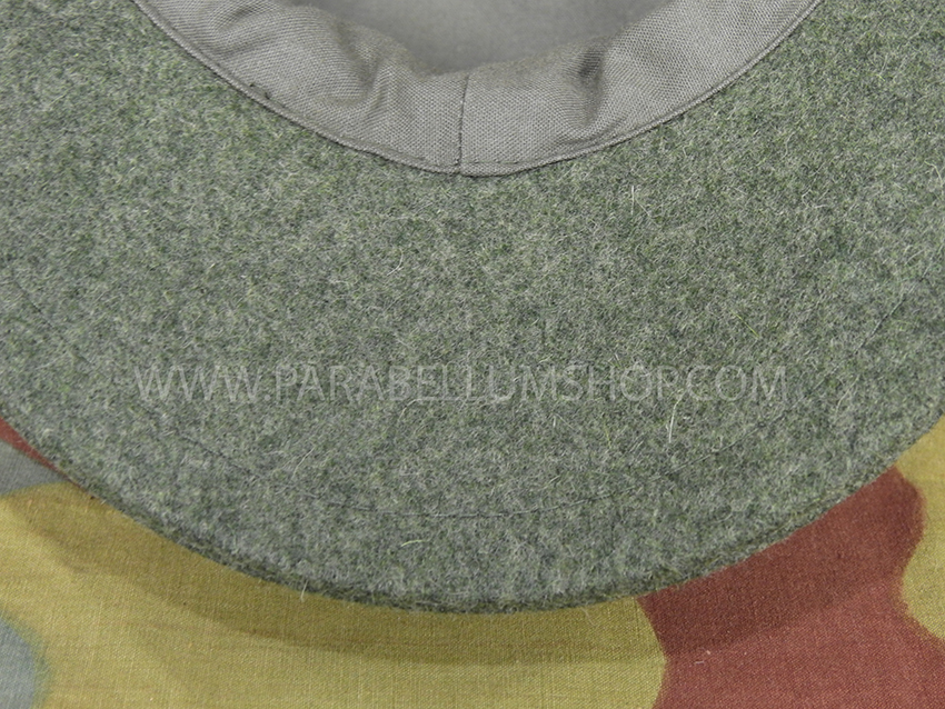 German WW2 M43 wool field grey cap Heer - Erel by Robert Lubstein