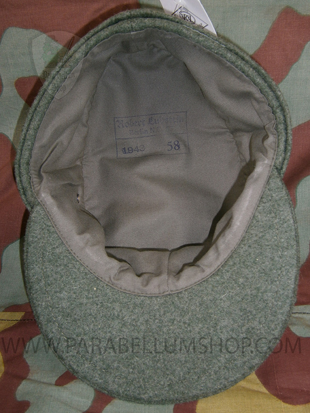 German WW2 wool officer Field Cap M43 Heer- Erel by Robert Lubstein