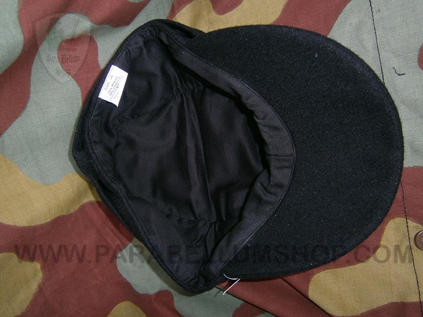 German WW2 M43 field cap black wool - panzer feldmutze einheitsfeldmutze