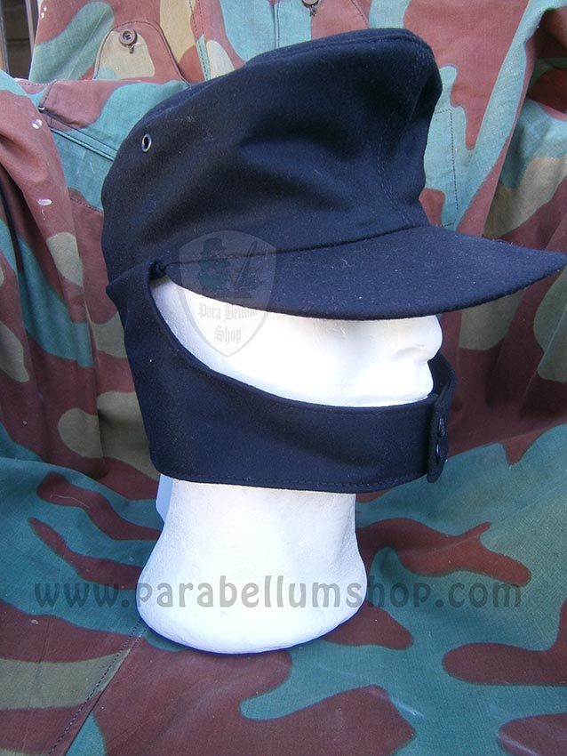 German WW2 black wool M43 fiel cap tank unit panzer by Robert Lubstein - Erel German WW2 black wool M43 fiel cap tank unit panzer by Robert Lubstein - Erel