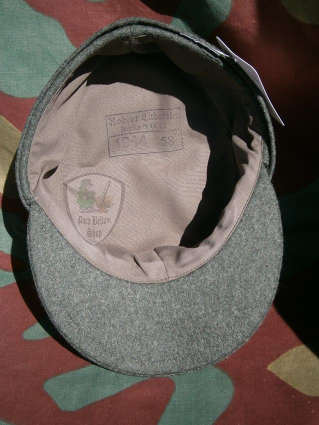 WW2 German M44 Waffen SS field cap - Erel by Robert Lubstein - Made in Germany