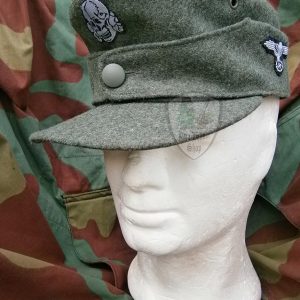 WW2 German M44 Waffen SS field cap - Erel by Robert Lubstein - Made in Germany