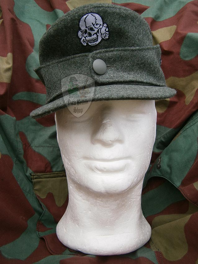WW2 German M44 Waffen SS field cap - Erel by Robert Lubstein - Made in Germany