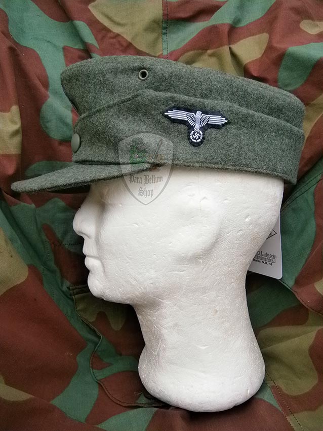 WW2 German M44 Waffen SS field cap - Erel by Robert Lubstein - Made in Germany