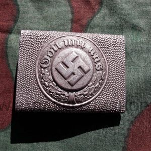 Feldgendarmerie aluminum buckle museum quality
