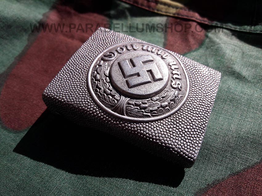 Feldgendarmerie aluminum buckle museum quality